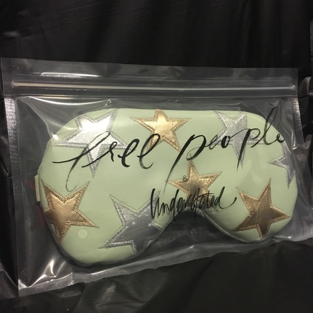 Free People x Understated Leather Travel Eye Mask